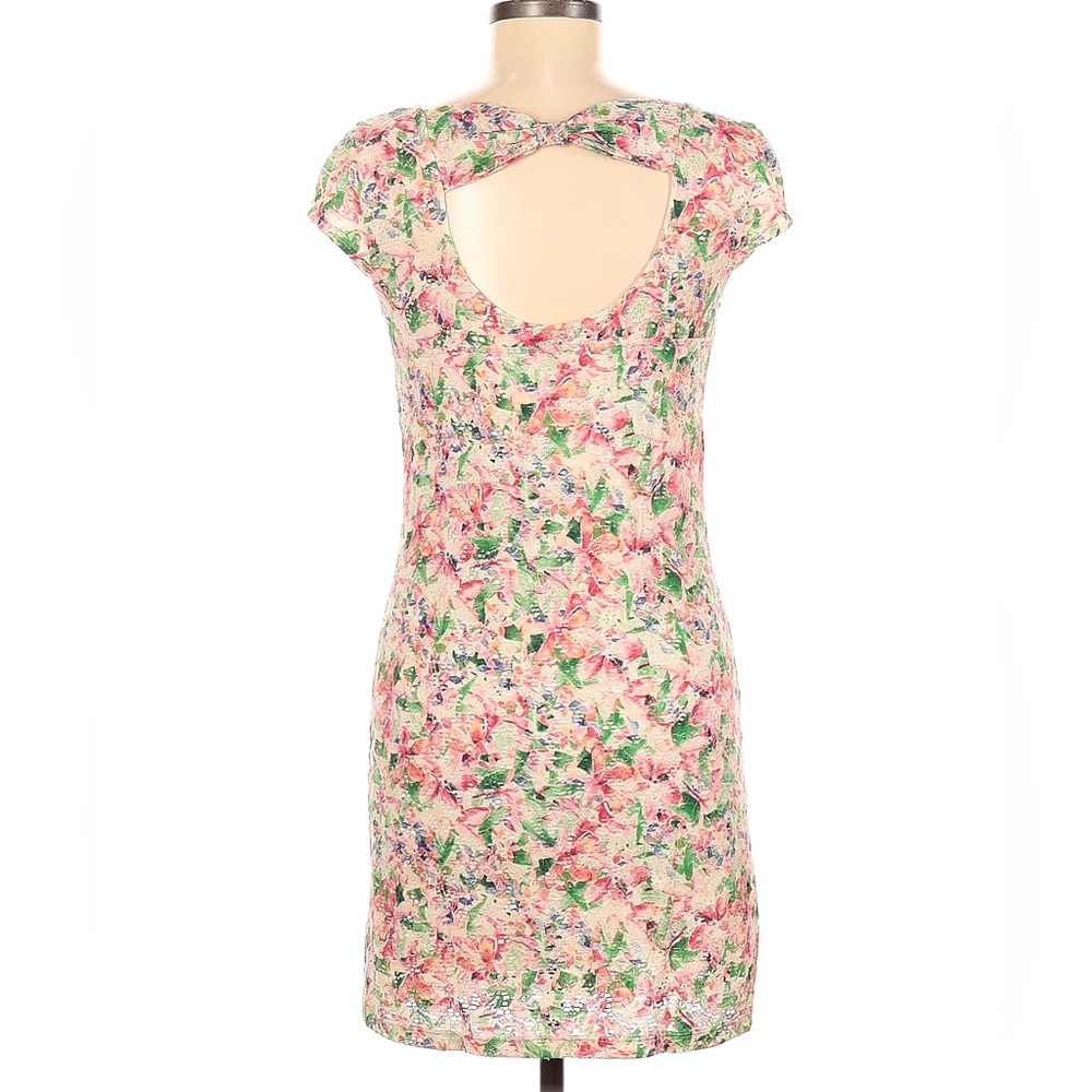 Free People Floral Bodycon Dress - Medium - Picture 5 of 6